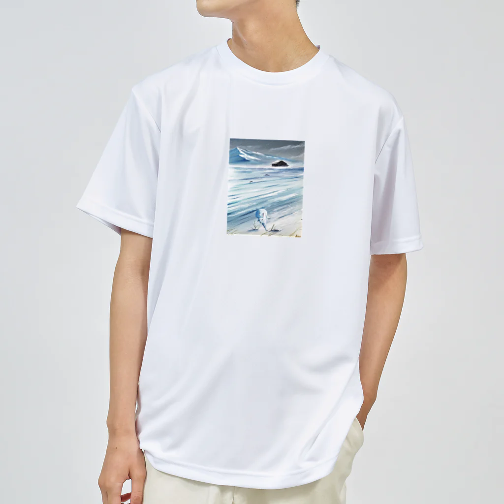 Isseyの狐に追われて、逃げるウサギ Dry T-Shirt