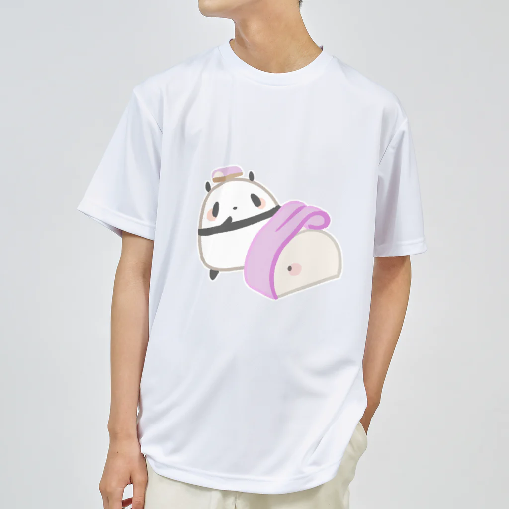 うさやのかまぼこが持つポテンシャルにほれぼれするパンダ Dry T-Shirt