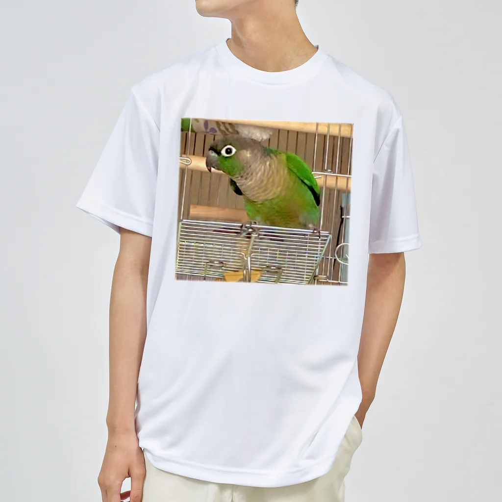 inko andのウロコインコのおーちゃん ドライTシャツ