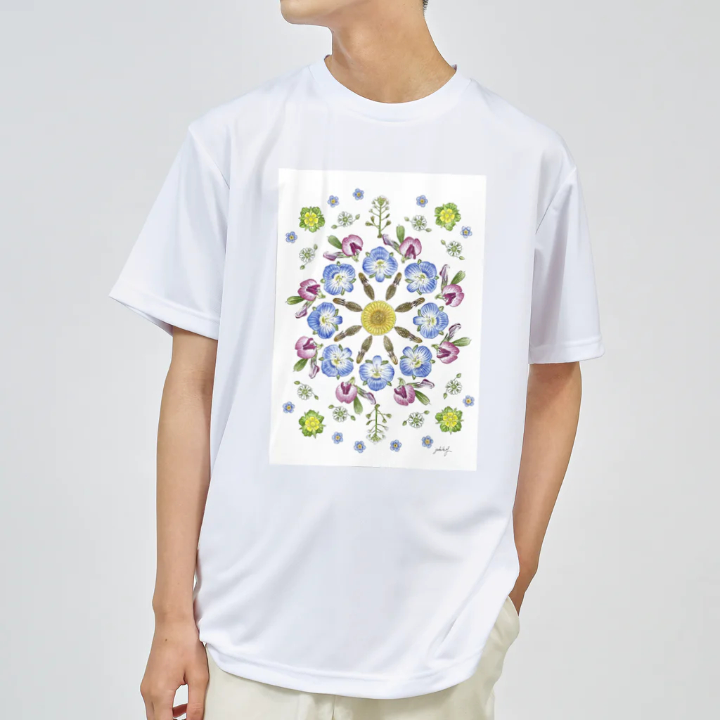 チョビのSpringflower ドライTシャツ