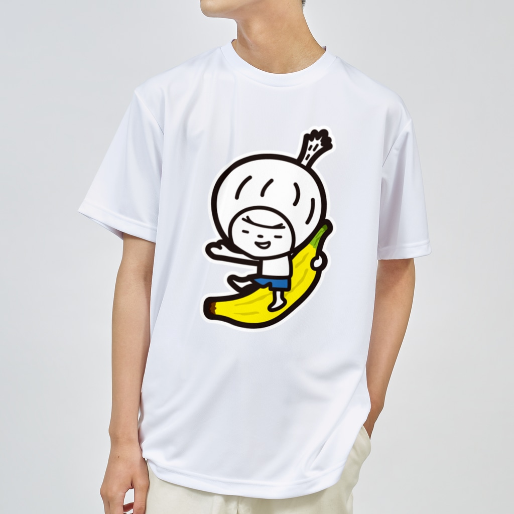 きくのらくがきのバナナ　きく Dry T-Shirt