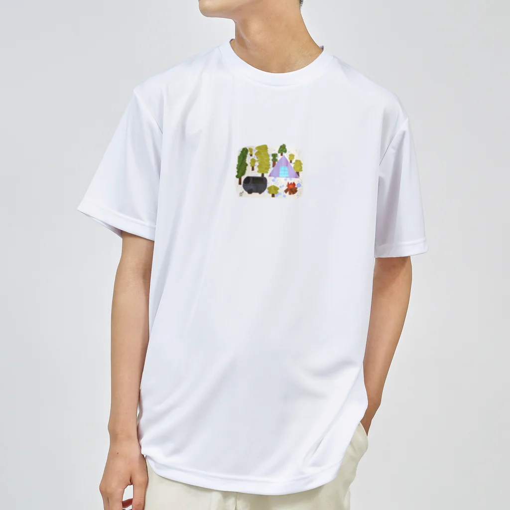 BENSANの冬キャンプ Dry T-Shirt