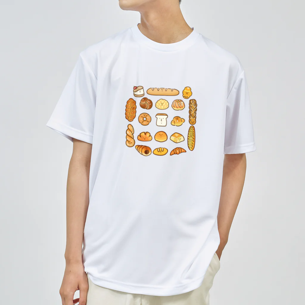 とことこ(パンの人)のパンがいっぱい ドライTシャツ