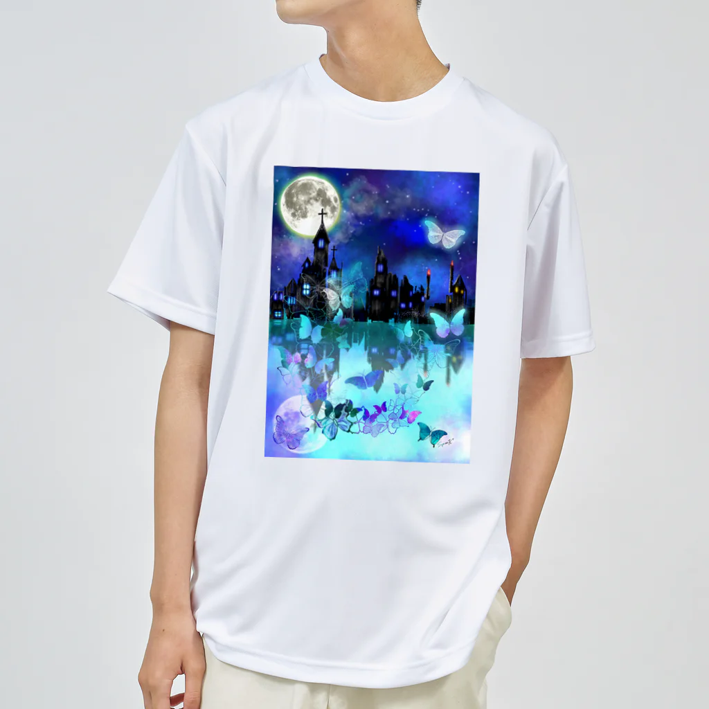 すぷー_SpooK† 絵の欠片の魔女の芳香2 ドライTシャツ