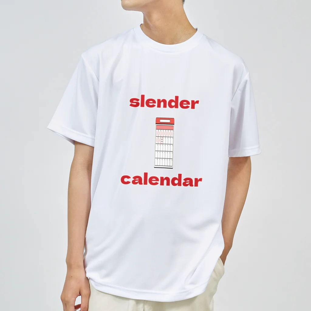 十織のお店のslender calendar Dry T-Shirt