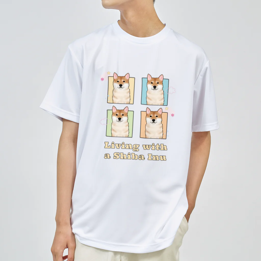 ZooBaby’s Shopの柴犬のいる暮らし Dry T-Shirt