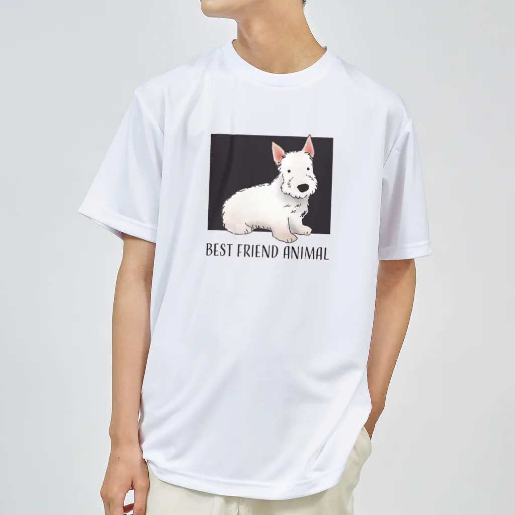 BFA/Best friend animalのスコティッシュテリア/BFA Dry T-Shirt