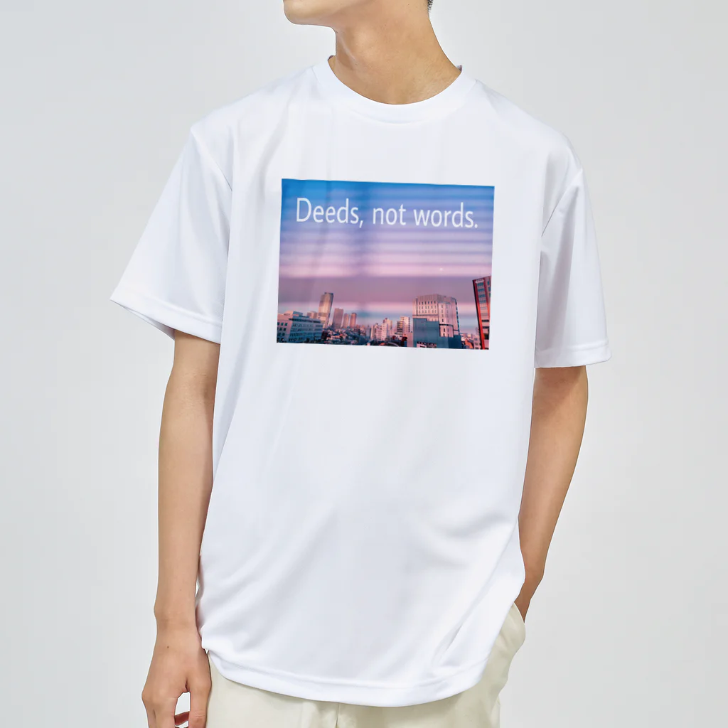 KEITOの東京の夕暮れ ドライTシャツ