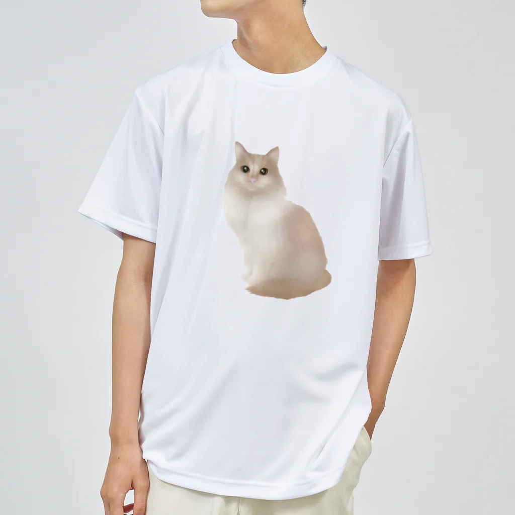 YUIMARUnrunのノルウェージャンフォレストキャット Dry T-Shirt