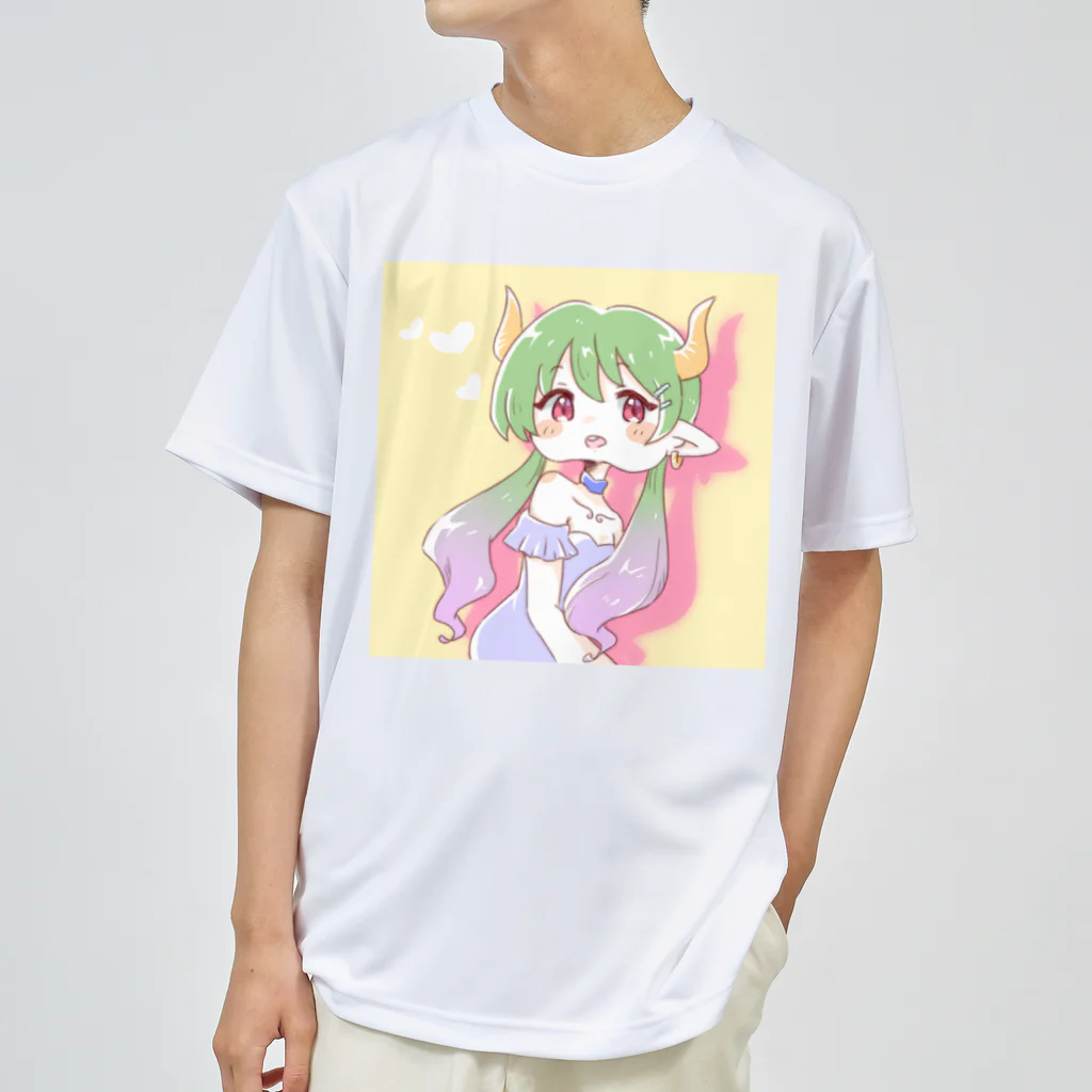 CO7_Dogemaruの悪魔 girlちゃん Dry T-Shirt