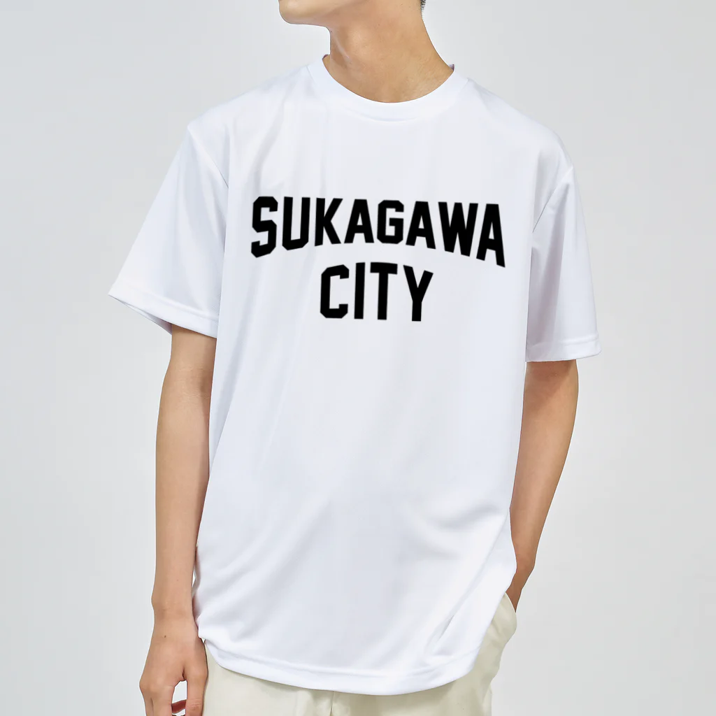 JIMOTOE Wear Local Japanの須賀川市 SUKAGAWA CITY Dry T-Shirt