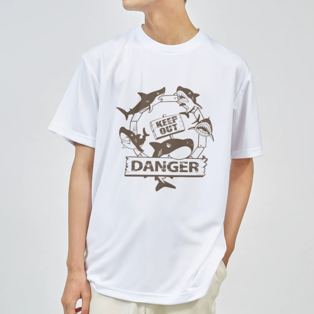 タバタ画房のKEEP OUT Dry T-Shirt