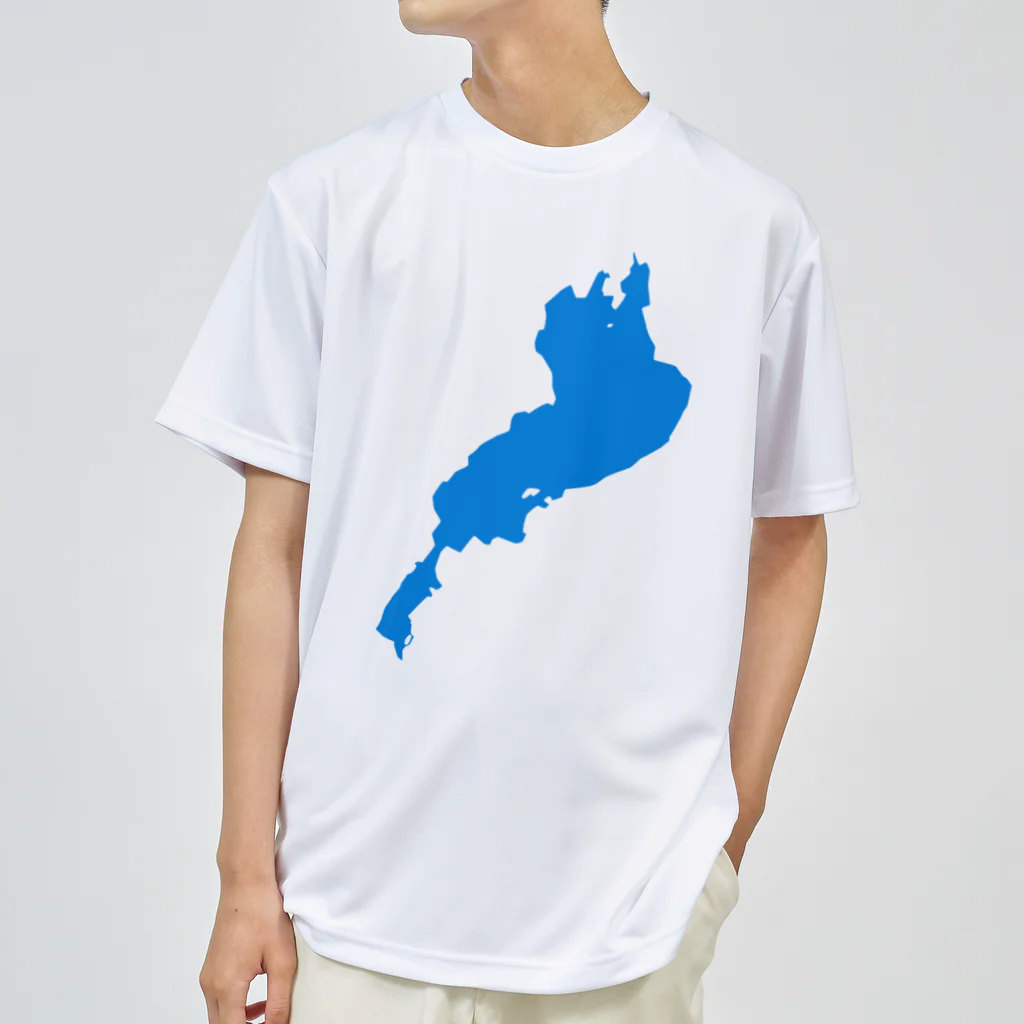 釣活の琵琶湖 ドライTシャツ