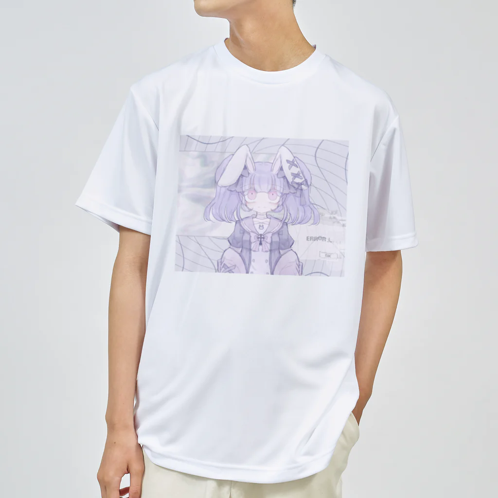 あくむ病院の電子のうさぎ。（鈴子らん） Dry T-Shirt