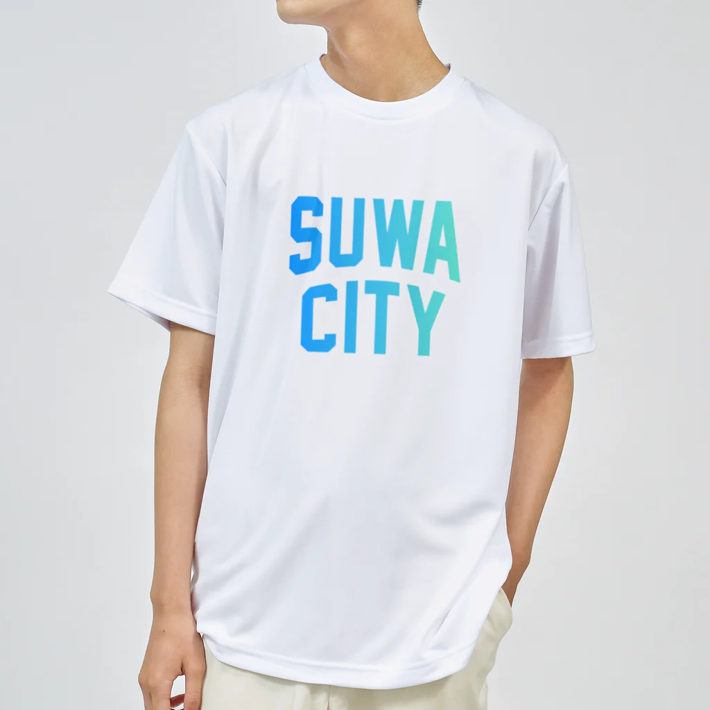 JIMOTO Wear Local Japanの諏訪市 SUWA CITY ドライTシャツ