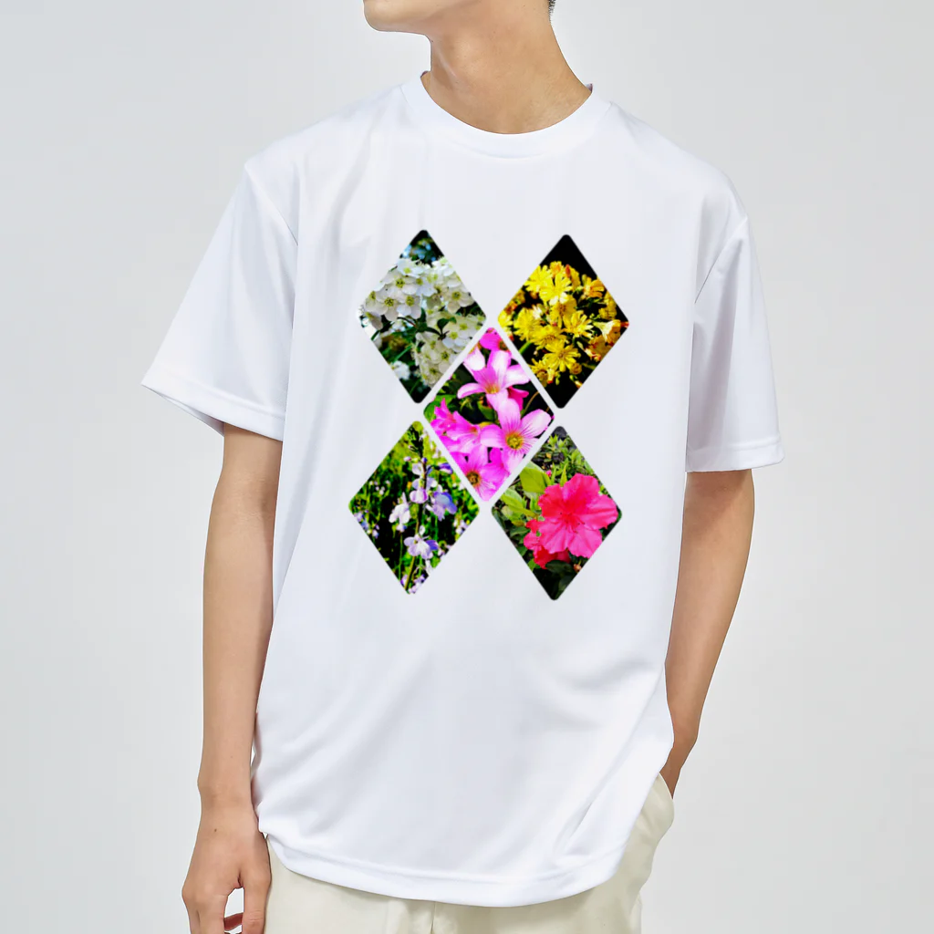 LalaHangeulの野の花シリーズ　X(エックス) ドライTシャツ