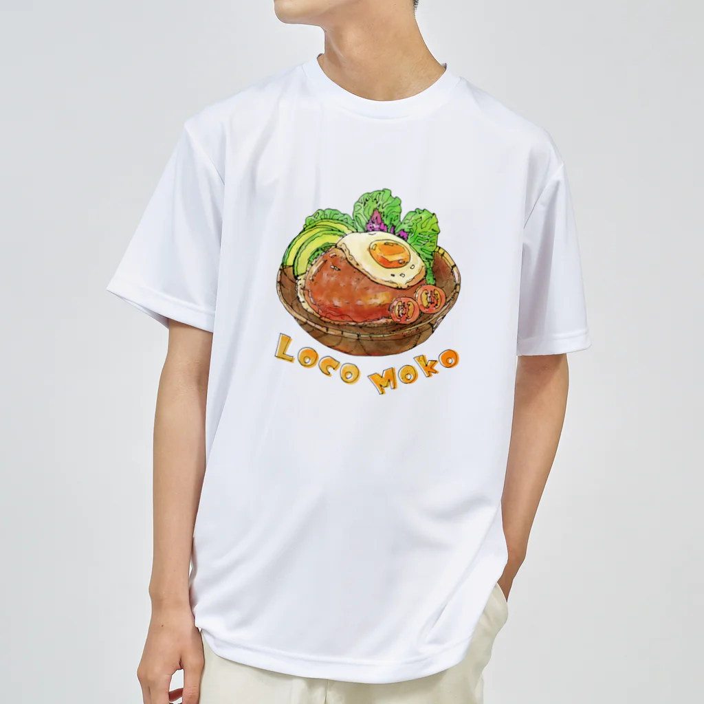 huroshikiのロコモコ/Loco Moko ドライTシャツ