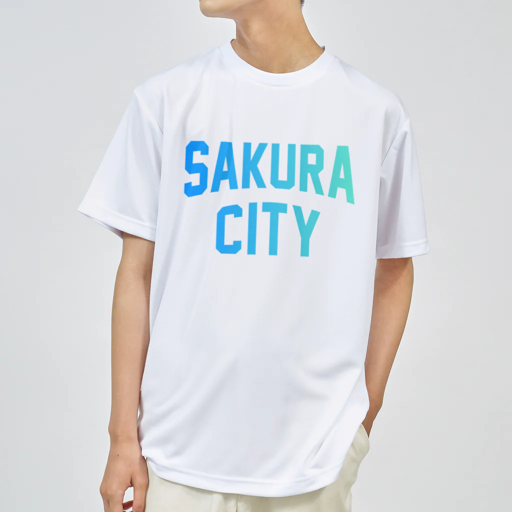 JIMOTO Wear Local Japanのさくら市 SAKURA CITY ドライTシャツ