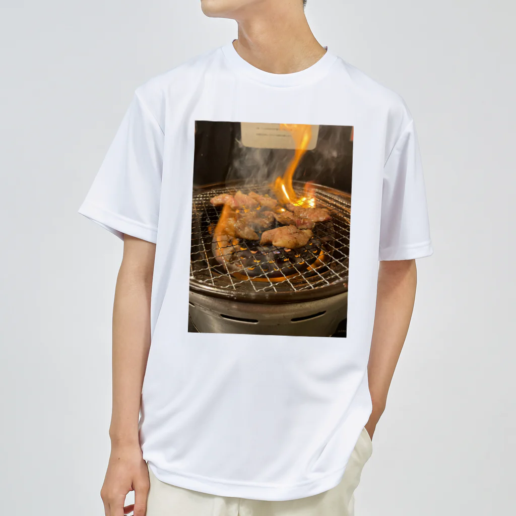 長期高温熟成の焼肉くん ドライTシャツ