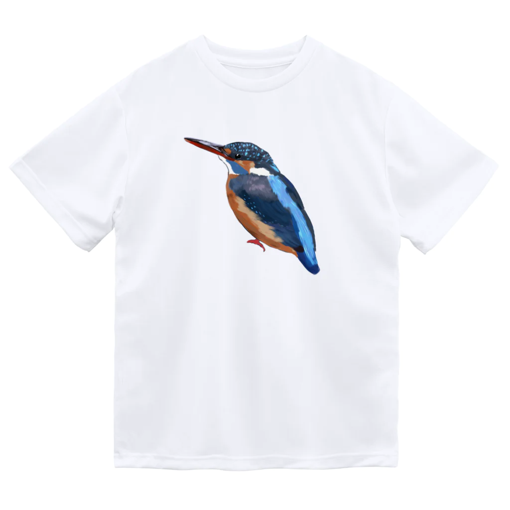 鴨かもですのカワセミ Dry T-Shirt