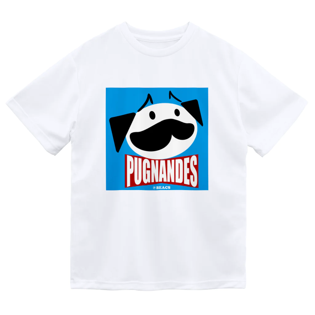 BEACSのPUGNANDES2022‗Blue ドライTシャツ