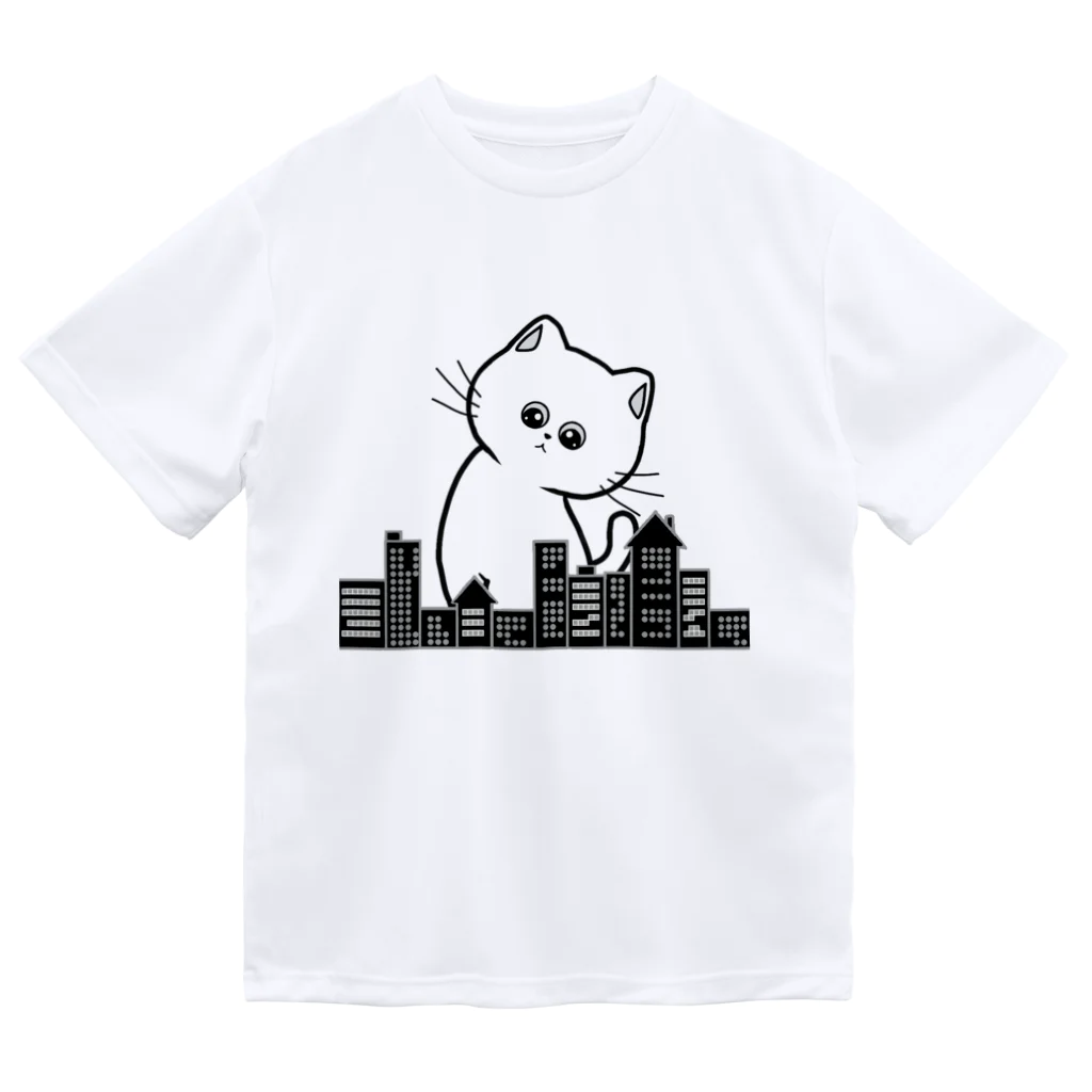 大林ゆこの巨大猫　現る ドライTシャツ