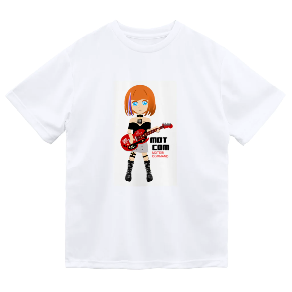 MOTCOM Winkel+の「ギター女子」Guitergirls MOTCOM ドライTシャツ