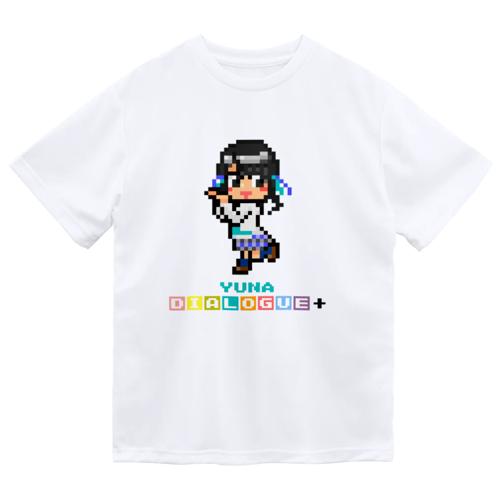 DIALOGUE＋のドットDIALOGUE＋ ゆーな推しドライTシャツ(白) ドライTシャツ