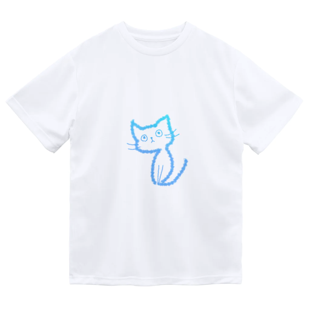 レ・モネの夏ねこ ドライTシャツ