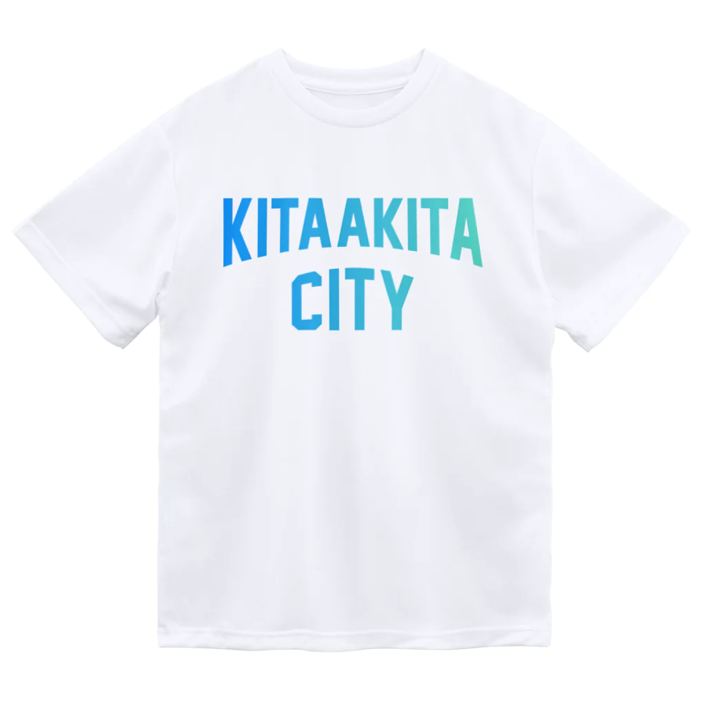 JIMOTOE Wear Local Japanの北秋田市 KITAAKITA CITY Dry T-Shirt