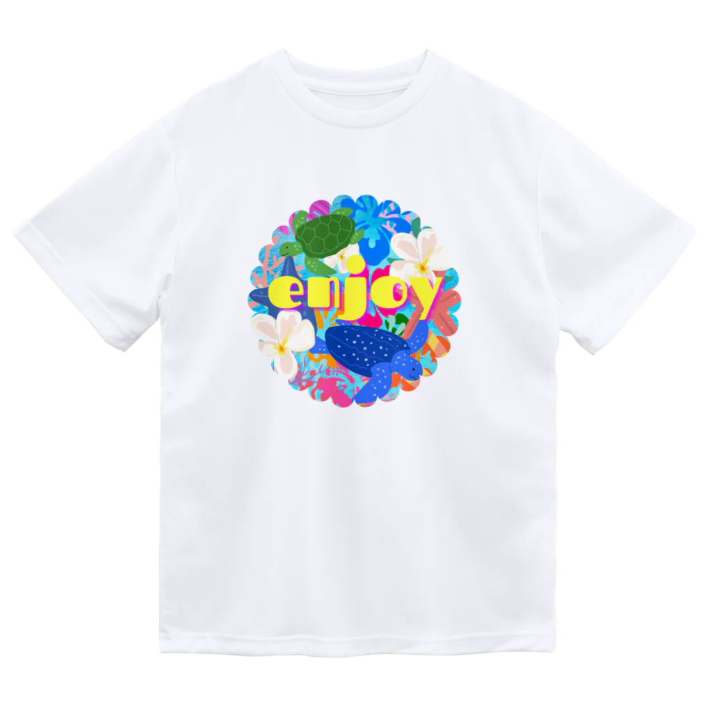 らふれしあのトロピカルTシャツ ドライTシャツ