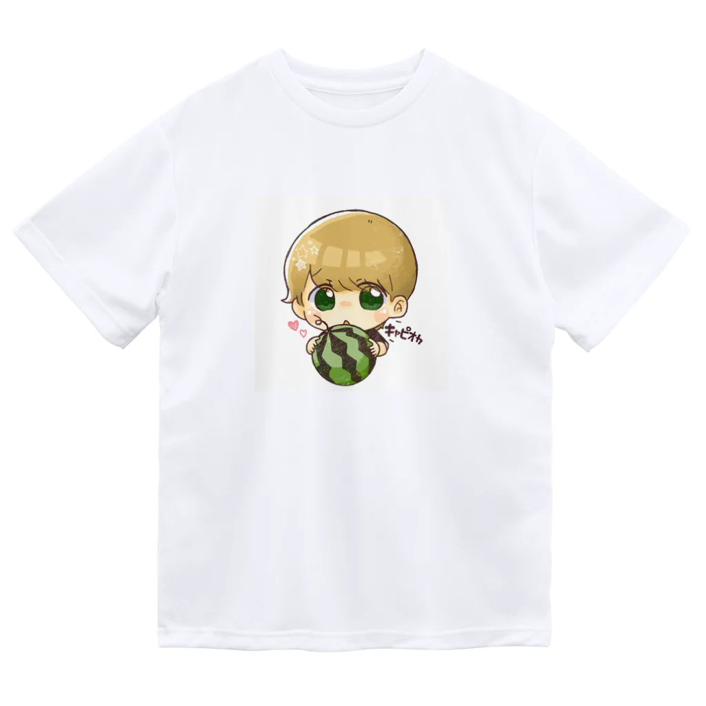 💚🍈キャピオカメロン🍈💚のキャピメロ2 Dry T-Shirt