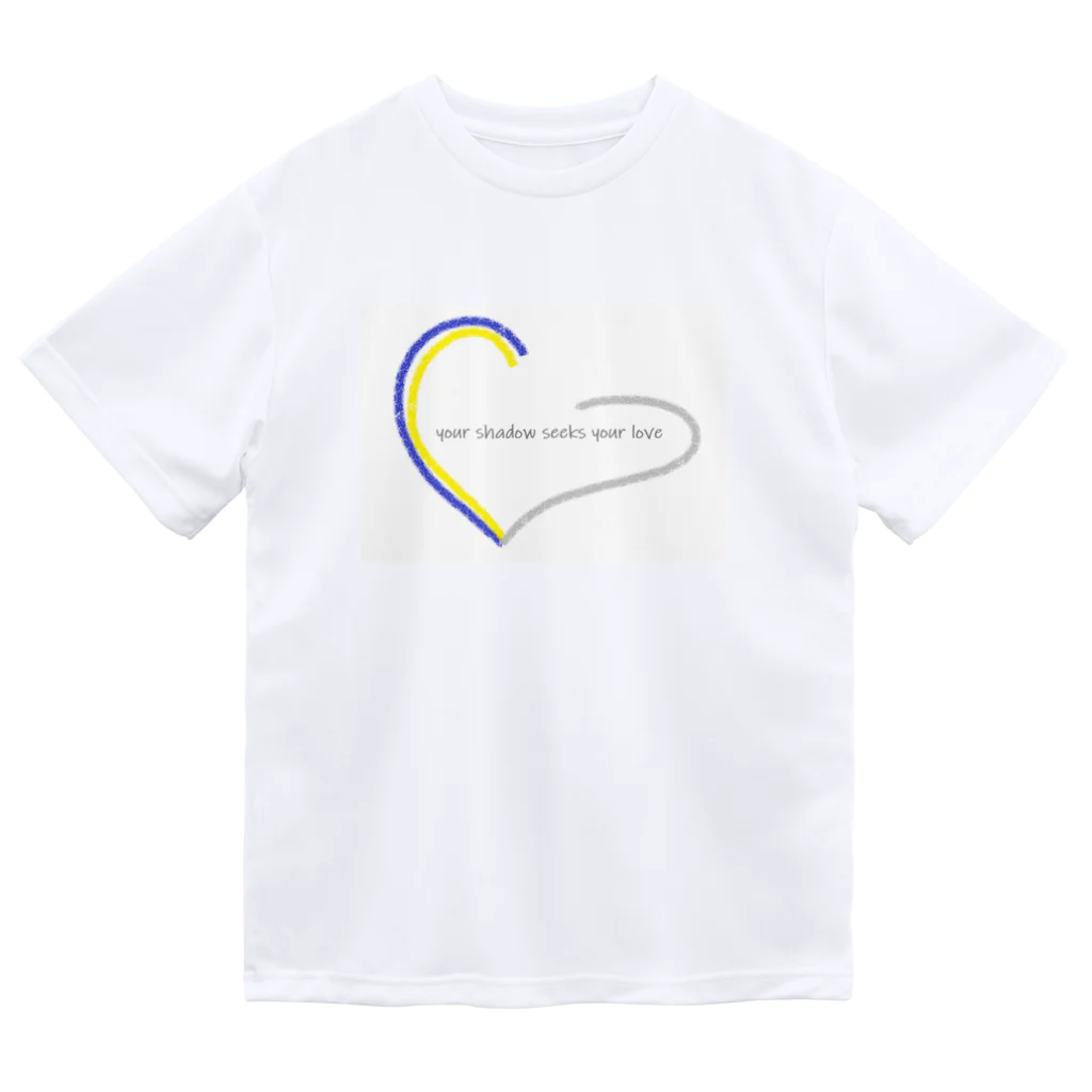 Blanket  Syndromeのyour shadow seeks your love Dry T-Shirt