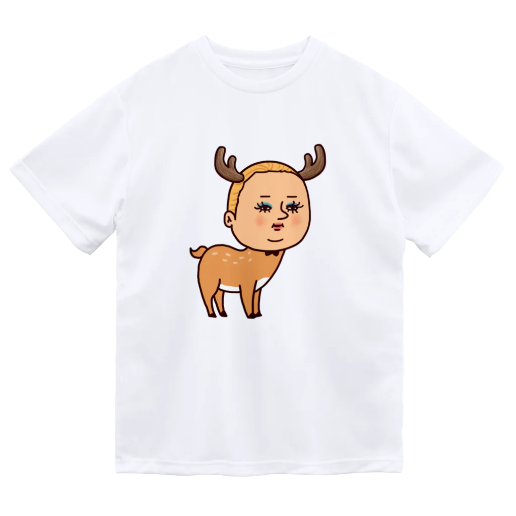 KAGE310の鹿(ぷりてぃツイン) Dry T-Shirt