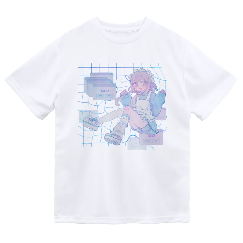 あくむ病院のfall in clear（ゆめかわいいトリップ） Dry T-Shirt