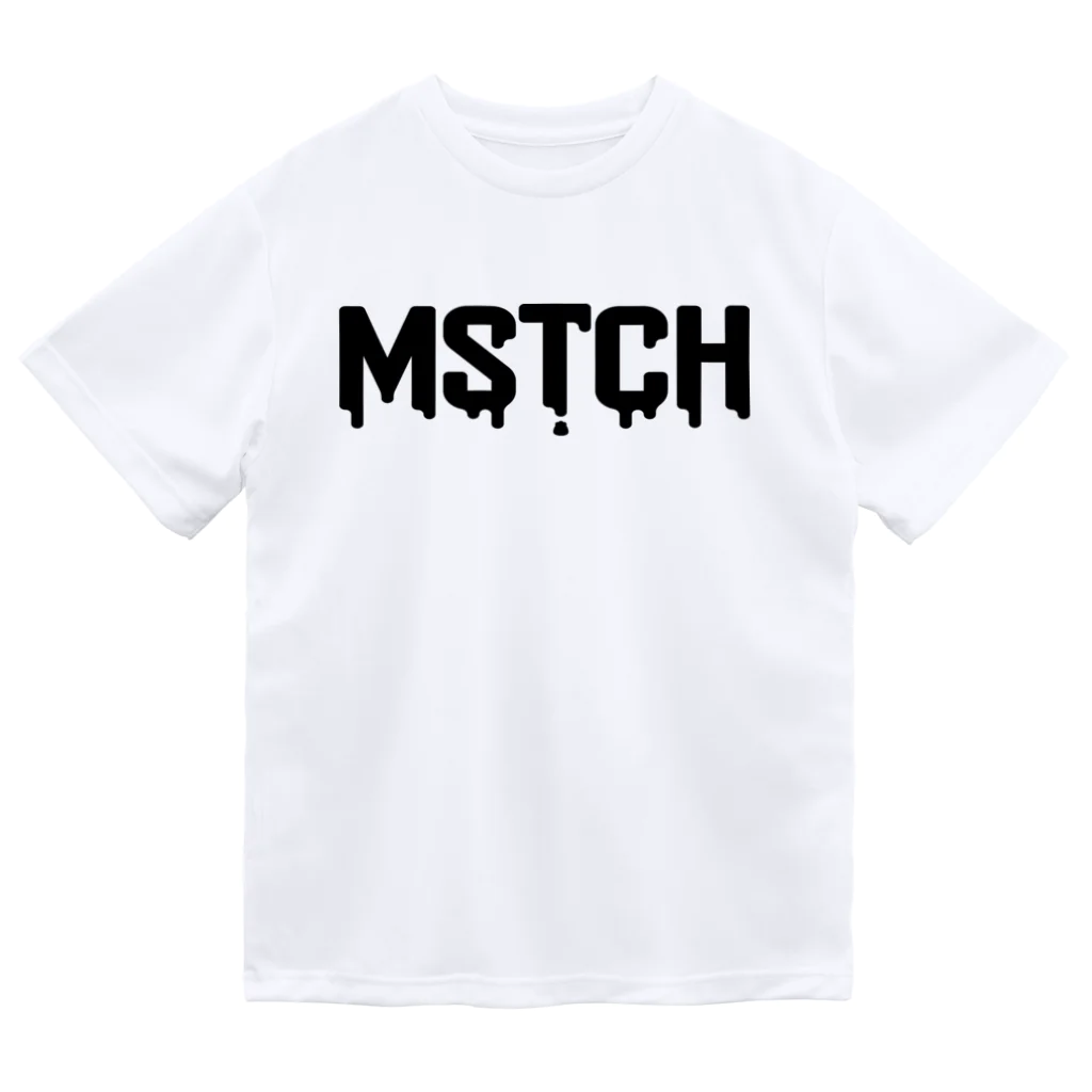 MUSUTCH（むすっち） SHOPのMSTCH黒ロゴドライTシャツ ドライTシャツ