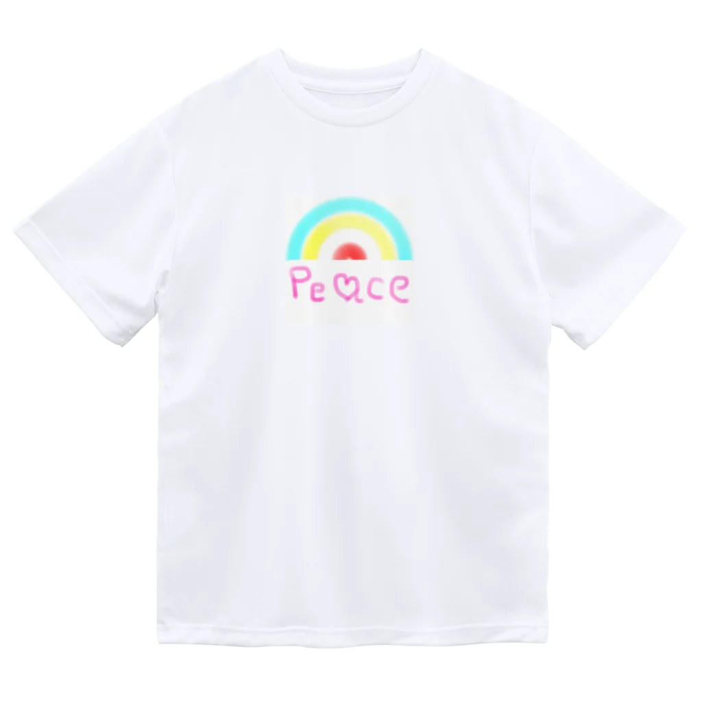 YUuKIのpeace ドライTシャツ