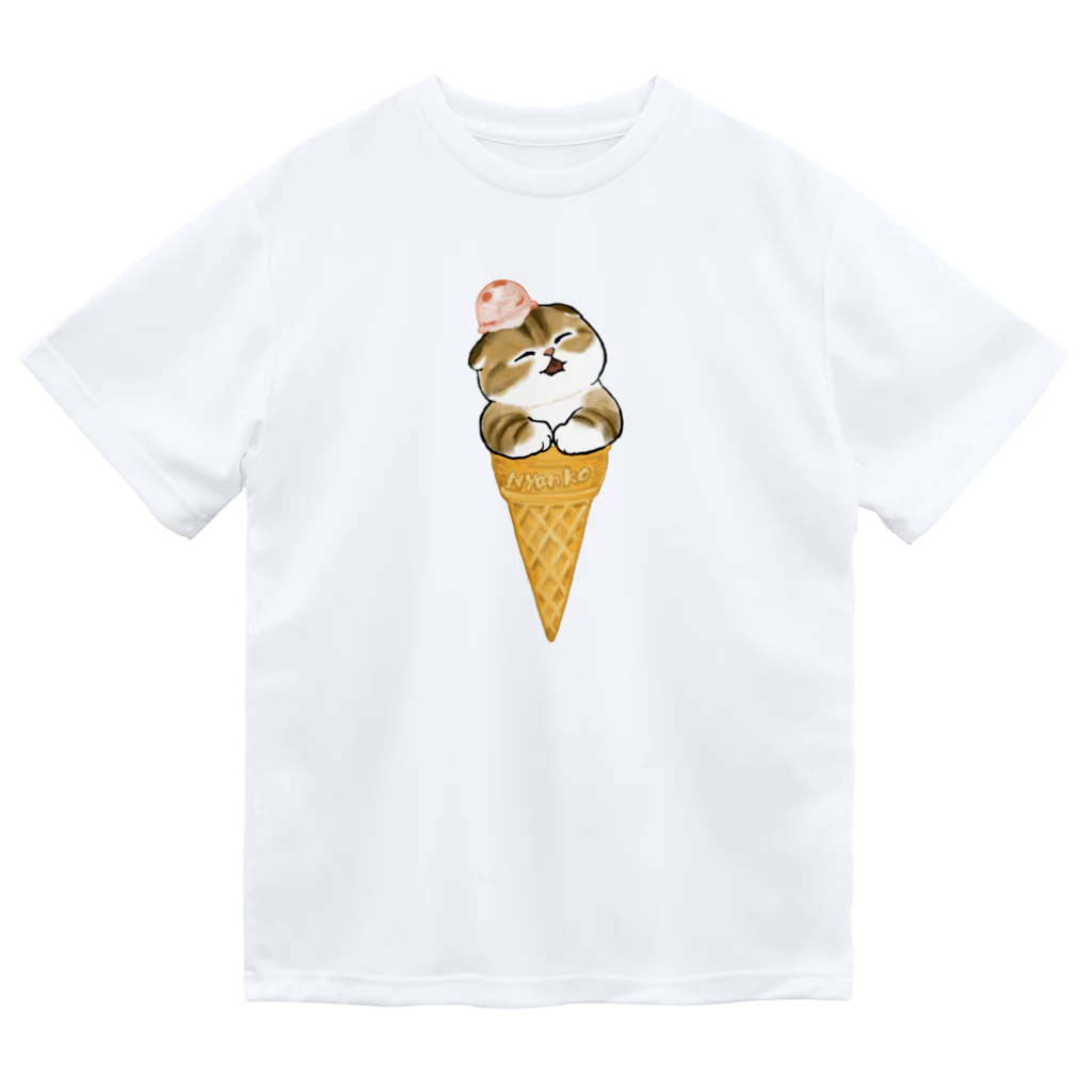 mofusandのアイスにゃん Dry T-Shirt