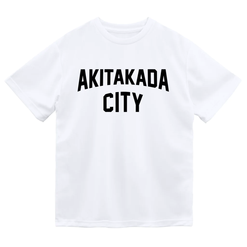 JIMOTO Wear Local Japanの安芸高田市 AKITAKADA CITY ドライTシャツ