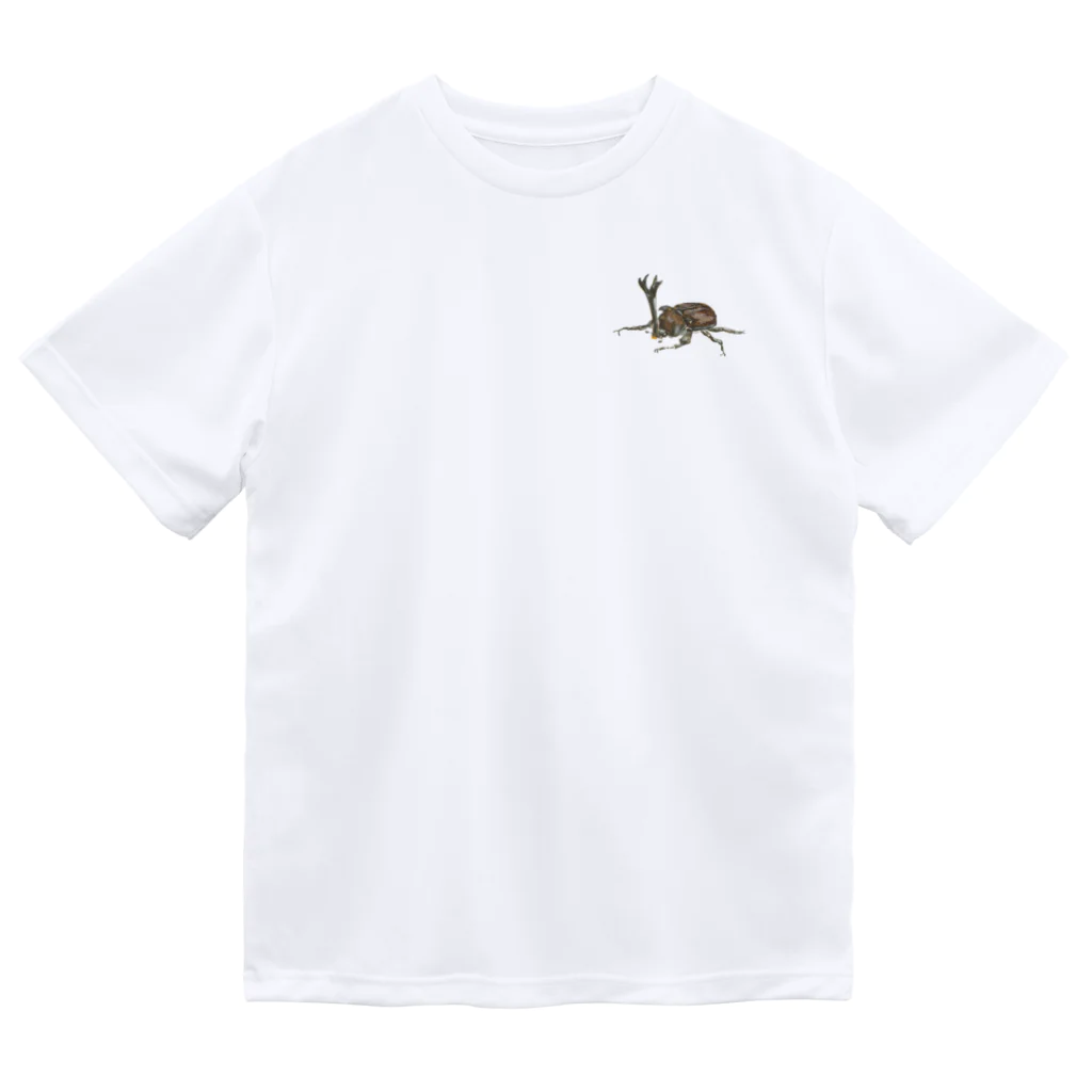 23_drawingの水彩画カブトムシ Dry T-Shirt