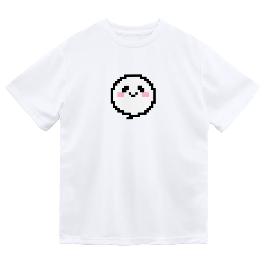 円（まどか）の気まぐれアートのドット　円　まどか ドライTシャツ