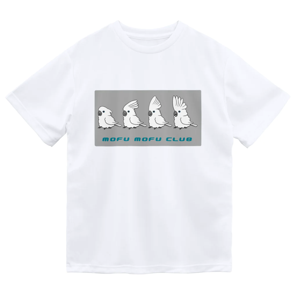 white-cockatooのタイハクオウム　mofumofu club ドライTシャツ