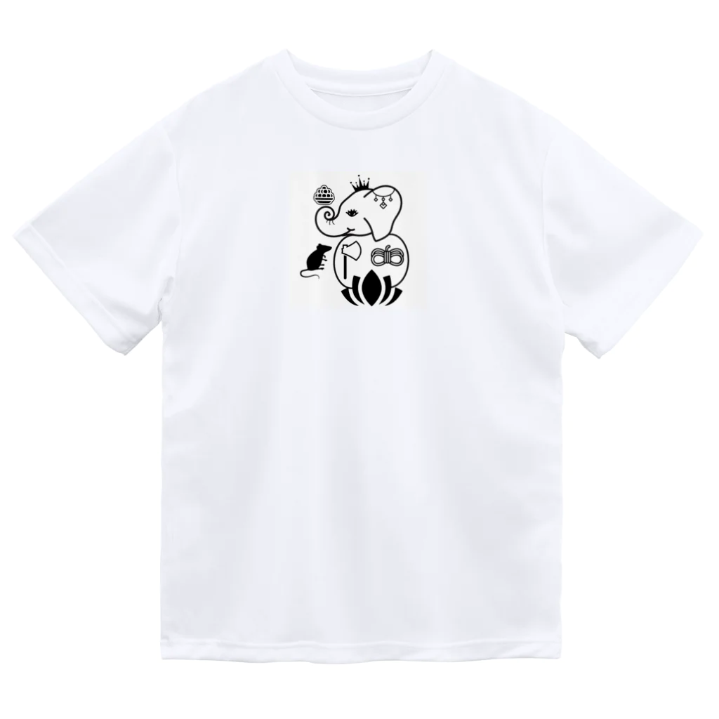 BONGAのガネーシャの伝心 Dry T-Shirt