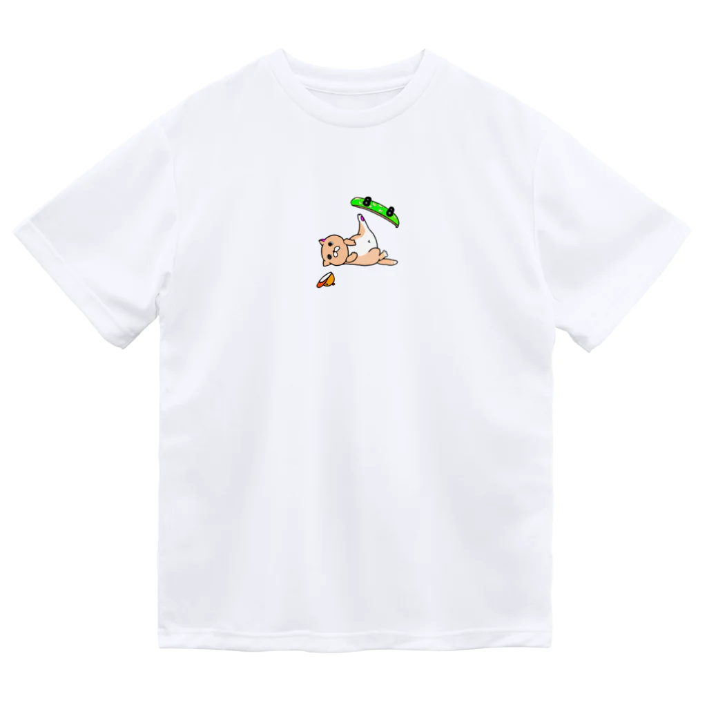 十人十色ちゃんのKitty skateboard スケートボード Dry T-Shirt