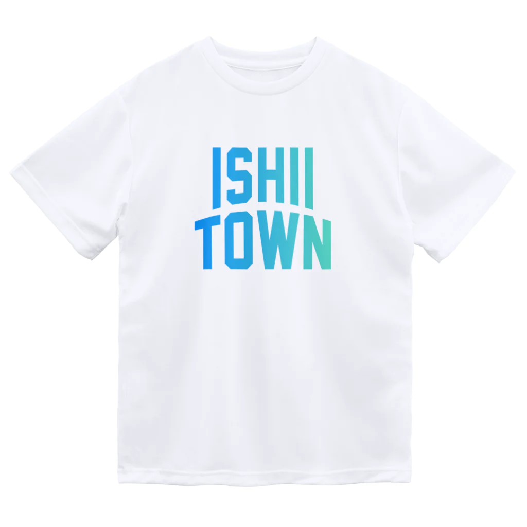 JIMOTOE Wear Local Japanの石井町 ISHII TOWN Dry T-Shirt