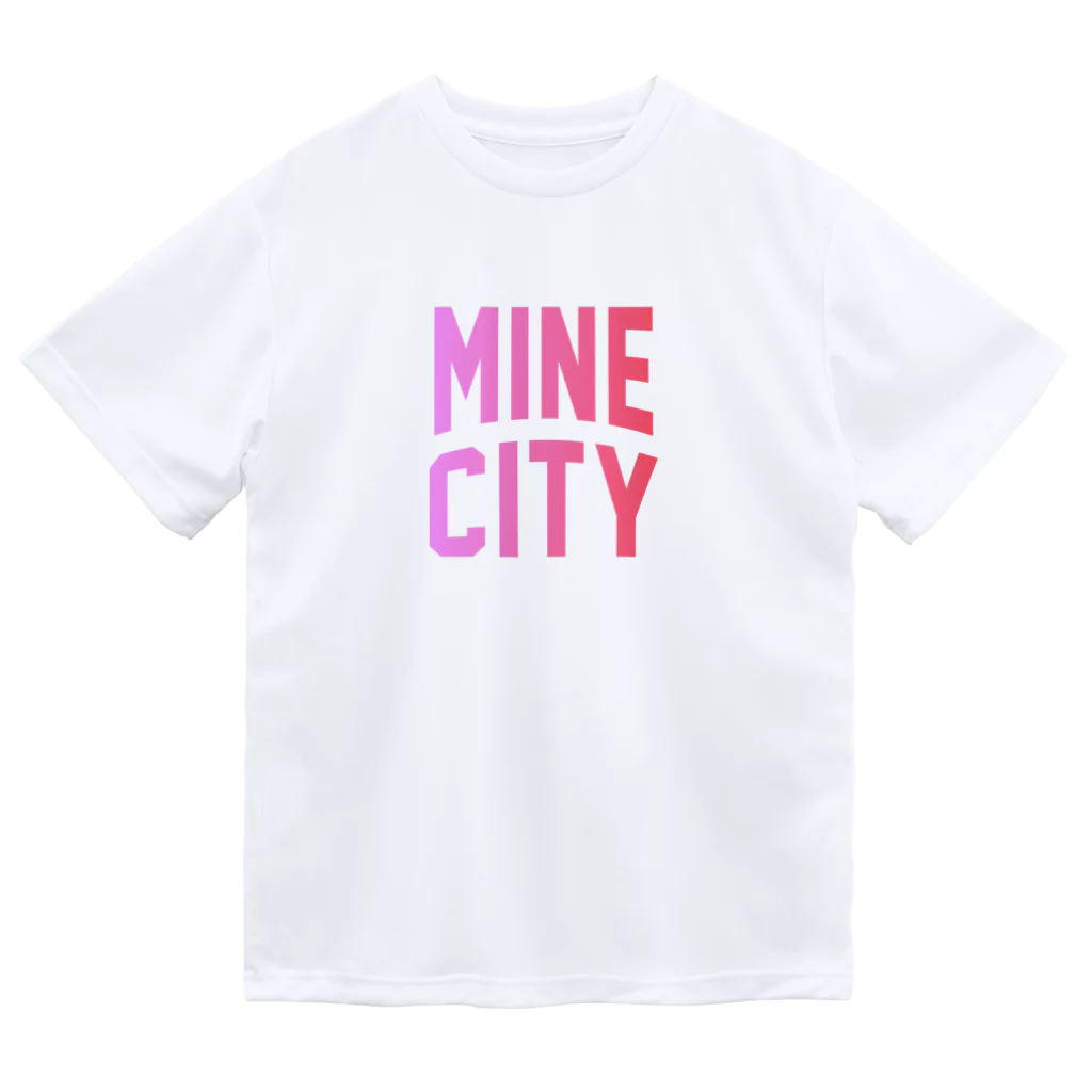 JIMOTO Wear Local Japanの美祢市 MINE CITY ドライTシャツ