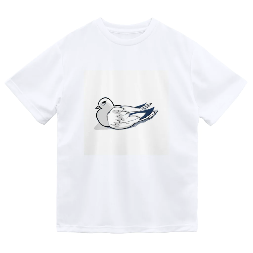 Show Spaceの高嶺の白い鳩 Dry T-Shirt