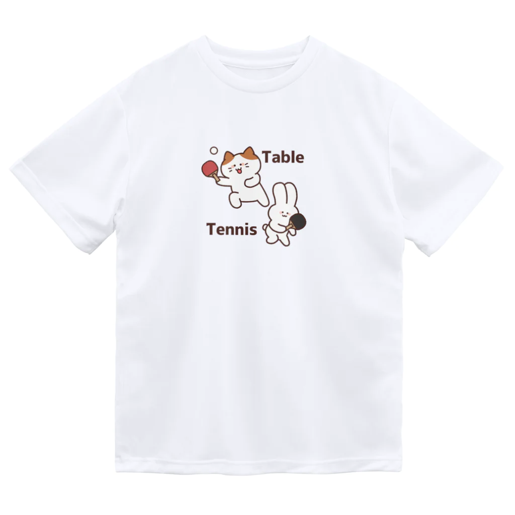  とろろんの卓球フルカラー ドライTシャツ