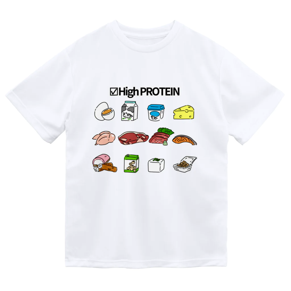 Kの☑High PROTEIN(カラー) ドライTシャツ