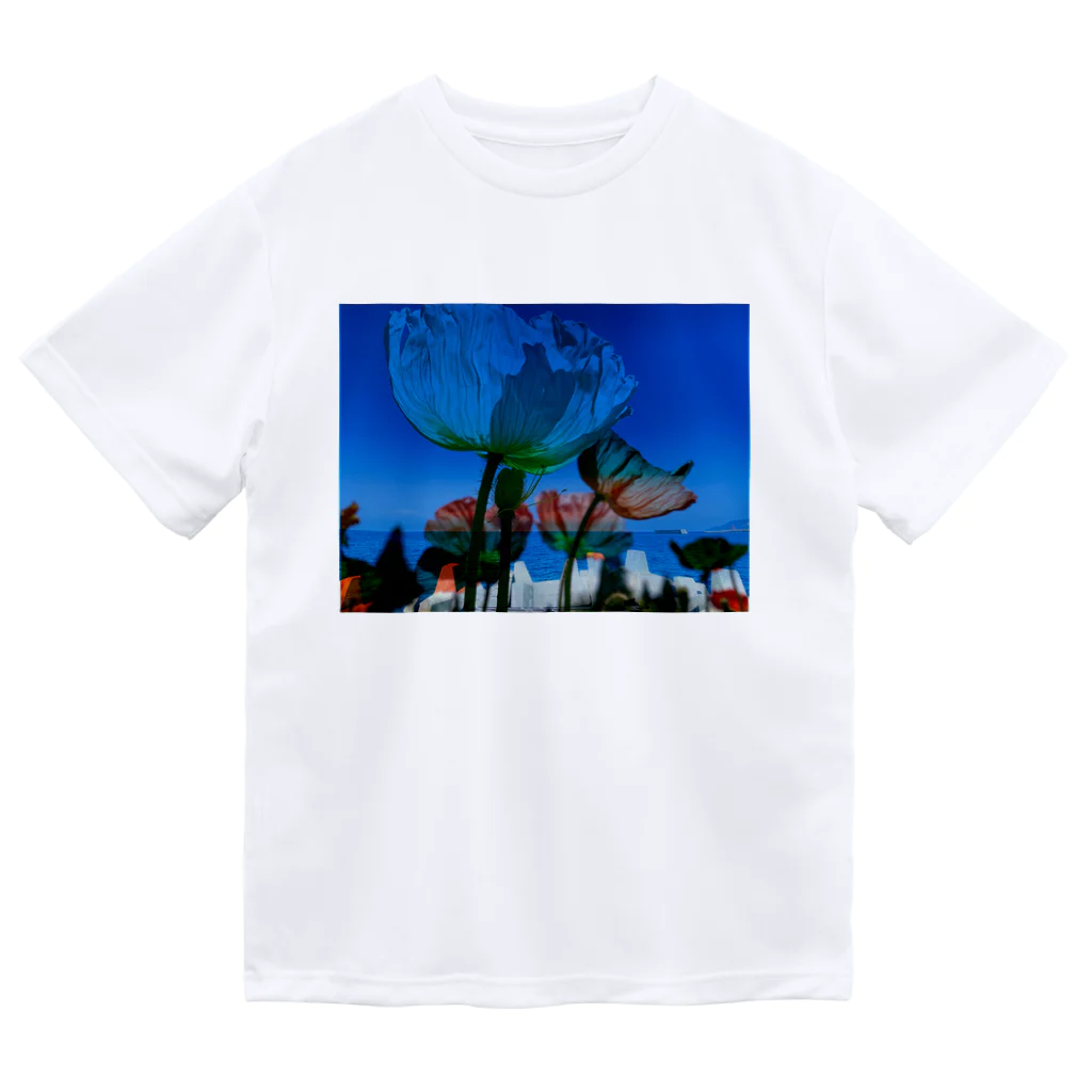 MARiNECCOのocean × sky × poppy Dry T-Shirt